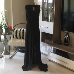 BCBG MaxAzria “Koko” Black High Low Dress
